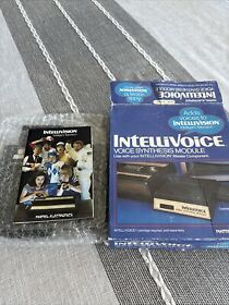 Mattel Intellivision Intellivoice Voice Synthesis Module With Org Box