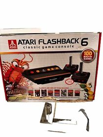 Atari Flashback 6 Classic Game Console With 2 Wireless Controllers
