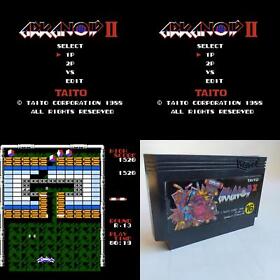 Arkanoid II Taito pre-owned Nintendo Famicom NES Tested