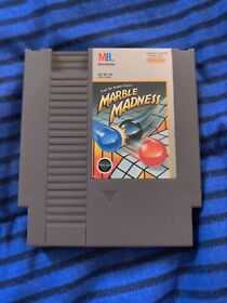 Marble Madness Nintendo Entertainment System NES 1989 Tested Authentic
