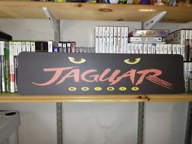 Atari Jaguar Display, Aluminum Sign, 6" x 24" 64 Bit Console