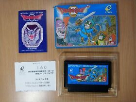 FC Dragon Quest II (2): Akuryou no Kamigami (Japan Ver.) NES NINTENDO FAMICOM A
