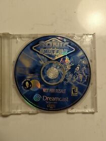 Sonic Shuffle (Sega Dreamcast, 2000) Disc only. Not for Resale version.