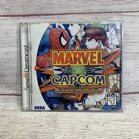 Marvel vs. Capcom: Clash of Super Heroes (Sega Dreamcast, 1999) Complete 