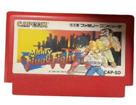 Nintendo Famicom Mighty Final Fight Nes Capcom Japanese Edition Good GP