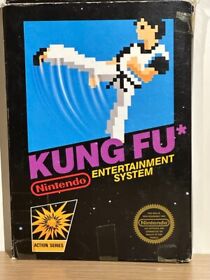 Kung Fu (NES, 1985) - Complete in Box - Cleaned/Works