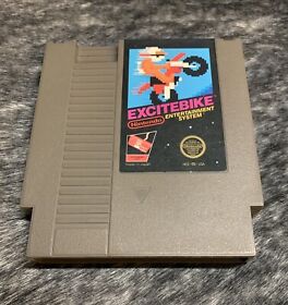 Excitebike Nintendo Entertainment System 1985 NES Authentic Tested! Ships Fast!