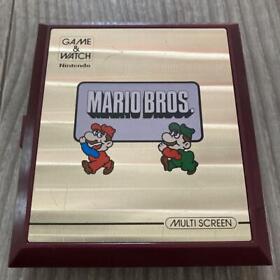 Game & Watch Mario Bros. Japanese version Nintendo Console Only Japanese Version