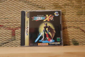 Rockman X4 Sega Saturn SS Japan Very Good+ Condition!