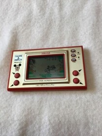 Nintendo Game & Watch WS Mickey Mouse MC-25 Made in Japan 1981 Excellent Cond.
