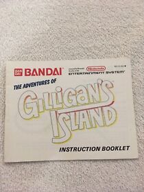 Gilligan’s Island manual NES Nintendo 