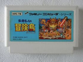 Takahashi Meijin Adventure Island NES HUDSON Nintendo Famicom From Japan