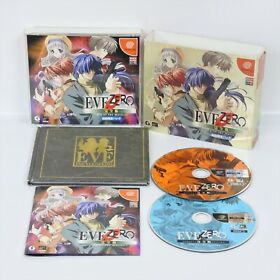 EVE ZERO PERFECT Edition Kanzen Ban Dreamcast Sega 1034 dc
