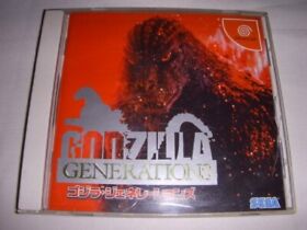 USED SEGA Dreamcast Godzilla Generations 00047 JAPAN IMPORT
