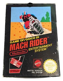 Mach Rider Nintendo NES Boxed PAL *Complete* #1