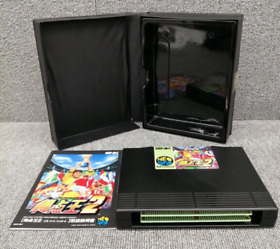 Neo Geo AES Tokutenou 2 Super Sidekick 2 SNK ROM Cartridge Tested from Japan