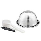 70/230ml Stainless Steel Reusable Coffee Capsules For Nespresso Vertuo Delonghi