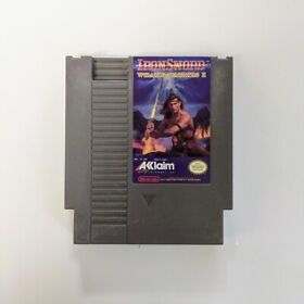 IronSword: Wizards & Warriors II 2 (NES Nintendo) Cart only FAST SHIPPING!!!