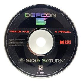 Sega Saturn Defcon 5 - Game Disc Only w/ Jewel Case Data East