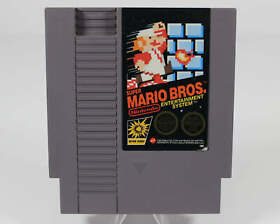Super Mario Bros RARO 5 Tornillos con Funda | Nintendo NES | PAL | PROBADO