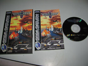 Wing Arms For Sega Saturn Game PAL 1995 "Tested & Working"