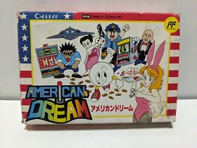 American Dream (Nintendo Famicom). Box, Manual & Cartridge.