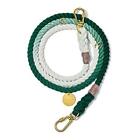  - Cotton Rope Dog Leash, () - Heavy Duty Dog Training Leash - Small Teal Ombre
