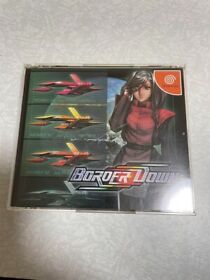 Border Down LIMITED EDITION Shooting Game for Sega Dreamcast
