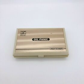 Nintendo Game & Watch Oil Panic Hand Held Japan Console OP-51 JUNK for parts