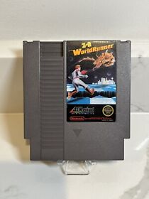 3-D Worldrunner (5-Screw) - 1987 NES Nintendo Game - Cart Only - TESTED!