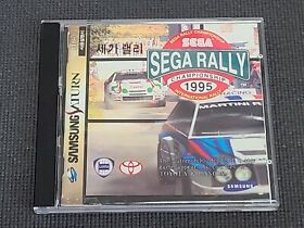 Samsung Saturn Sega Rally Championship 1995 Retro Game CD Korean Ver for Console