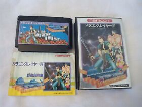 Dragon Slayer IV 4 Famicom FC NES Japan Import US Seller CIB