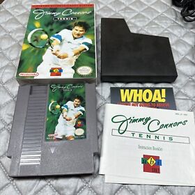 Nes Jimmy Connors Tennis Nintendo Complete In Box