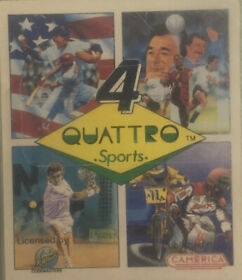 4 Quattro Sports Nintendo NES Game Cartridge Only Ultra  Rare Collectors Gold