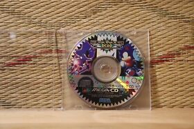Sonic the Hedge Hog Hedgehog CD disc only edition Sega Mega CD VG!