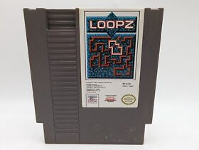 Loopz (Nintendo Entertainment System, 1990) NES TESTED