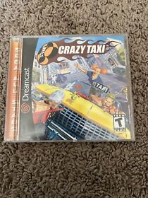 Crazy Taxi "All Stars" (Sega Dreamcast, 2000) CIB Complete In Case with Manual