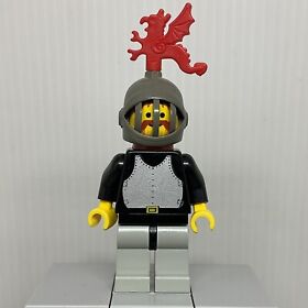 LEGO Castle cas174 Black Knight Dragon Plume Red Plastic Cape Minifigure 1547