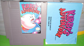 Kirby's Adventure NES with Manual