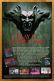 1992 Bram Stoker's Dracula NES SNES Super Nintendo Vintage Print Ad/Poster Art
