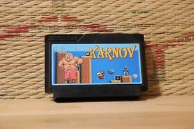Karnov Japan Nintendo Famicom FC NES Very Good Condition!