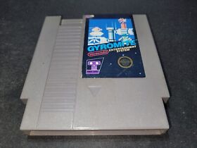 Gyromite Black Box Authentic Nintendo NES EX condition game 5 Screw cartridge