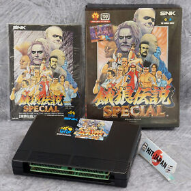 FATAL FURY SPECIAL NEO GEO AES SNK FREE SHIPPING Ref 1212