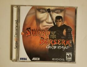 Sword of the Berserk: Guts' Rage (Sega Dreamcast, 2000) CIB Complete NICE SHAPE