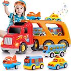 Nicmore Carrier Truck Toddler Toys Car Toys for 2 3 4 Year Old Boy 5 in 1 Tra...