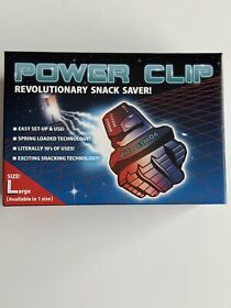 Power Clip NES Power Glove Chip Clip Retro 80s Nintendo Collectible Snack Saver