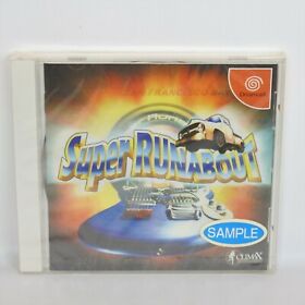 SUPER RUNABOUT Brand NEW Dreamcast Sega -Sample- 730 dc