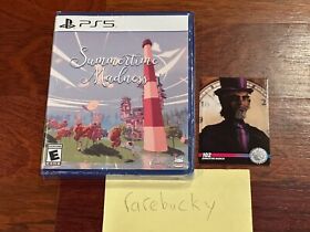 Summertime Madness (PS5) NEW SEALED MINT W/CARD, RARE LRG US VERSION!
