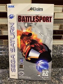 SEGA Saturn BattleSport Manual only, with Registration Card