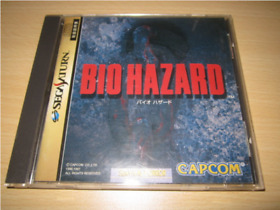 CAPCOM BIOHAZARD Sega Saturn operation check Released in 1997 Japanese game used